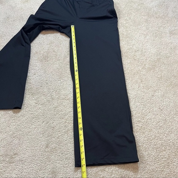 Lands’ End Athleisure Wide Leg Pants Women’s S Black Pull On - Picture 14 of 16